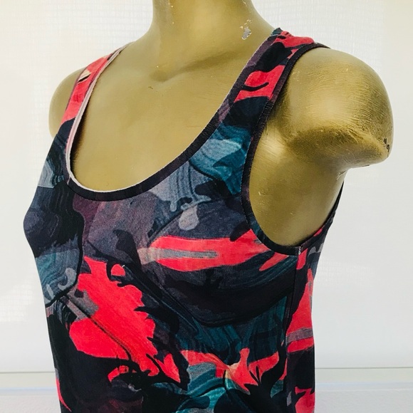 NWT ELEVEN PARIS x PHARRELL WILLIAMS Camo Art Print TANK TOP Size XS - Picture 6 of 9